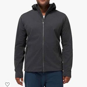 lululemon Fleece Back Softshell Jacket Graphite Grey Size Medium NWT